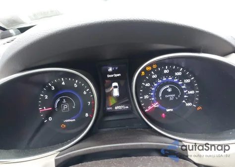 2013 Hyundai Santa Fe Sport 2.0T из США, поврежденный, VIN 5XYZUDLA5DG021725